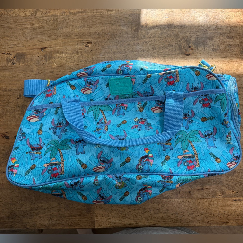 Posh Peanut x Disney Stitch Duffle Bag